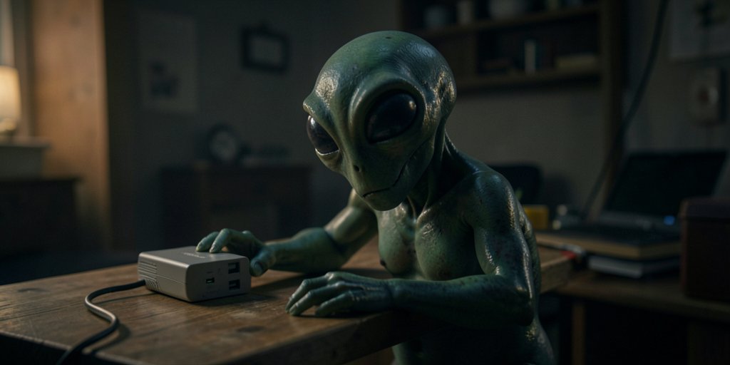 Xenoarchaeological Team Discovers Alien Data Storage Device, Cannot Find Compatible USB Port