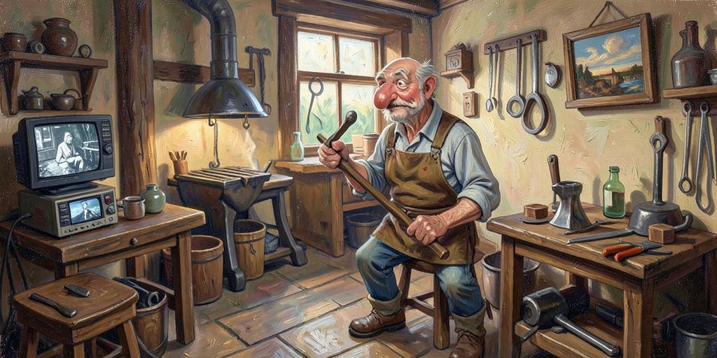 Instagram Blacksmith's Slow-Motion Hammer Videos Contain Zero Actual Blacksmithing Instruction
