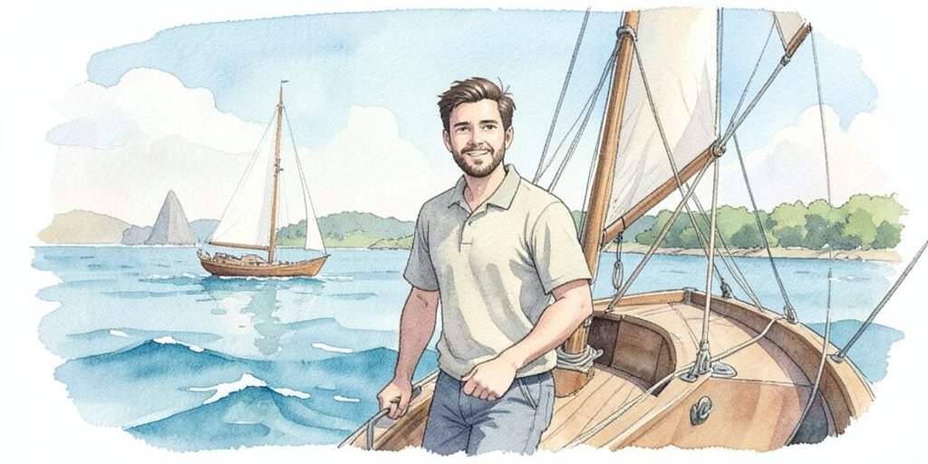 Man Who Learned to Sail From YouTube Surprised by How Wet Actual Sailing Is