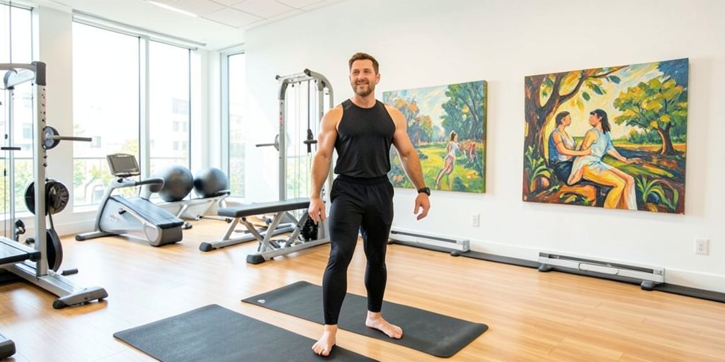 Man Who Started Yoga to Impress Date Now More Flexible Than His Actual Skeleton Should Allow